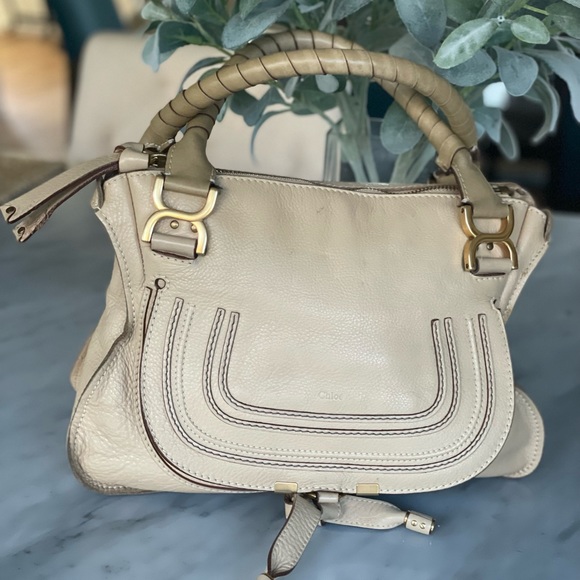 🍒authentic Chloe Marcie satchel - Picture 3 of 15